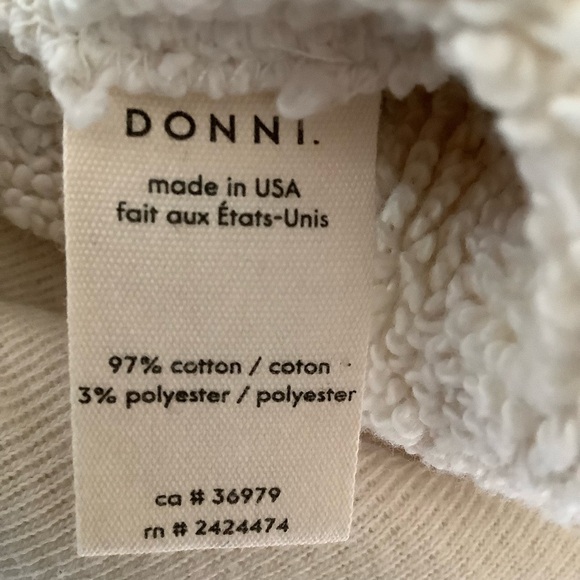 DONNI Poodle Drawstring Shorts Size S - Picture 9 of 10